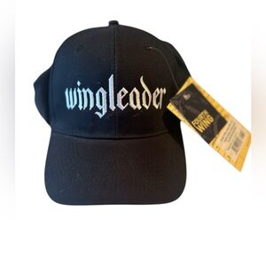 Out of Print Black Wingleader Hat
